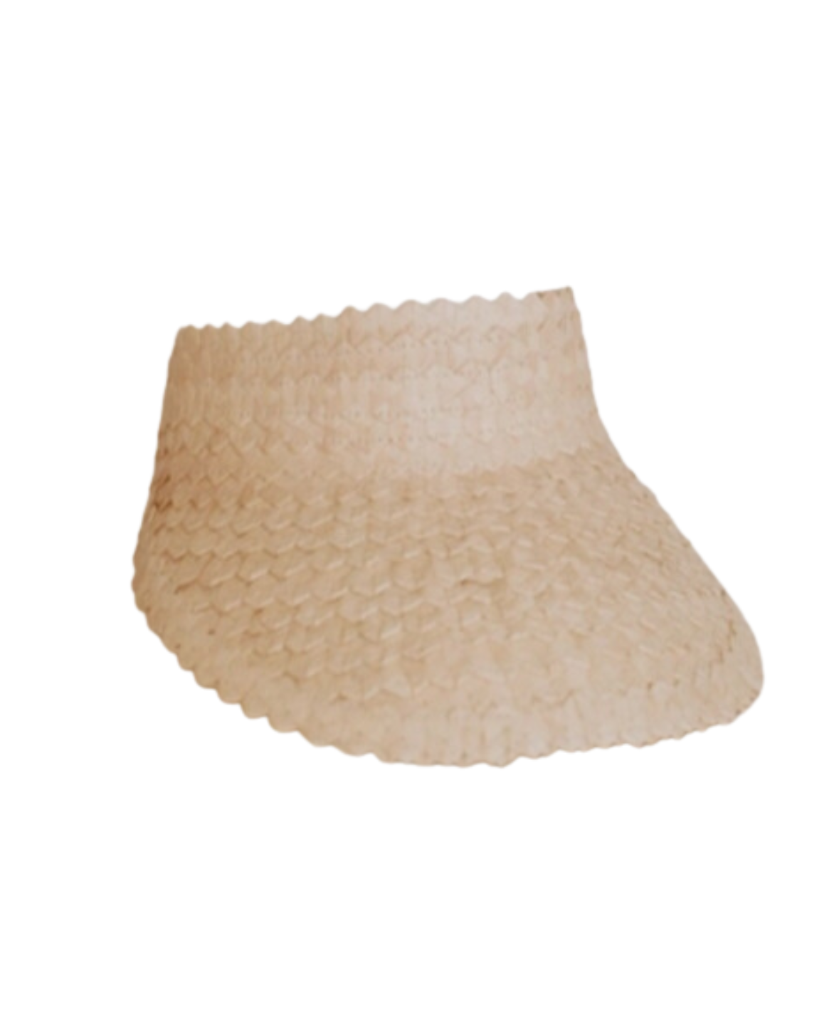 Rattan Sun Visor in Blonde